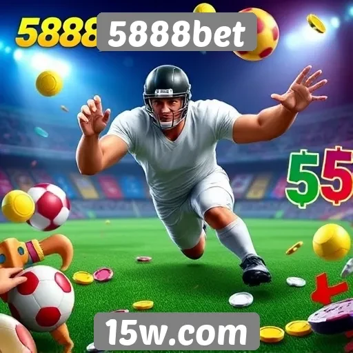 Variedade de jogos disponíveis na 5888bet